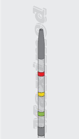 ЭРХПГ-катетер с коническим дистальным концом, диаметр 1,8 мм, длина 215 см, диаметр проводника 0,035 дюйма